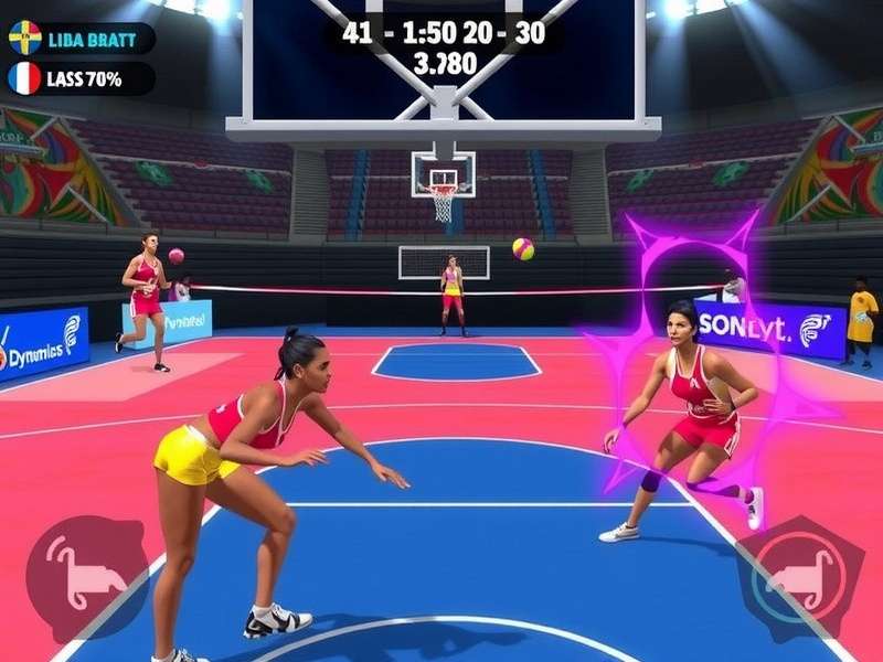 Netball Dynamos India Gameplay Screenshot